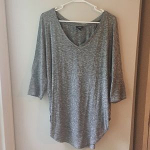 Cold shoulder (cut sleeve) tunic